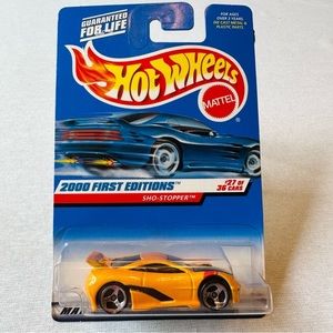 🎀 HOT WHEELS 2000 FIRST EDITION “SHO-STOPPER” DIE CAST CAR 🔥 NEW IN PACKAGE